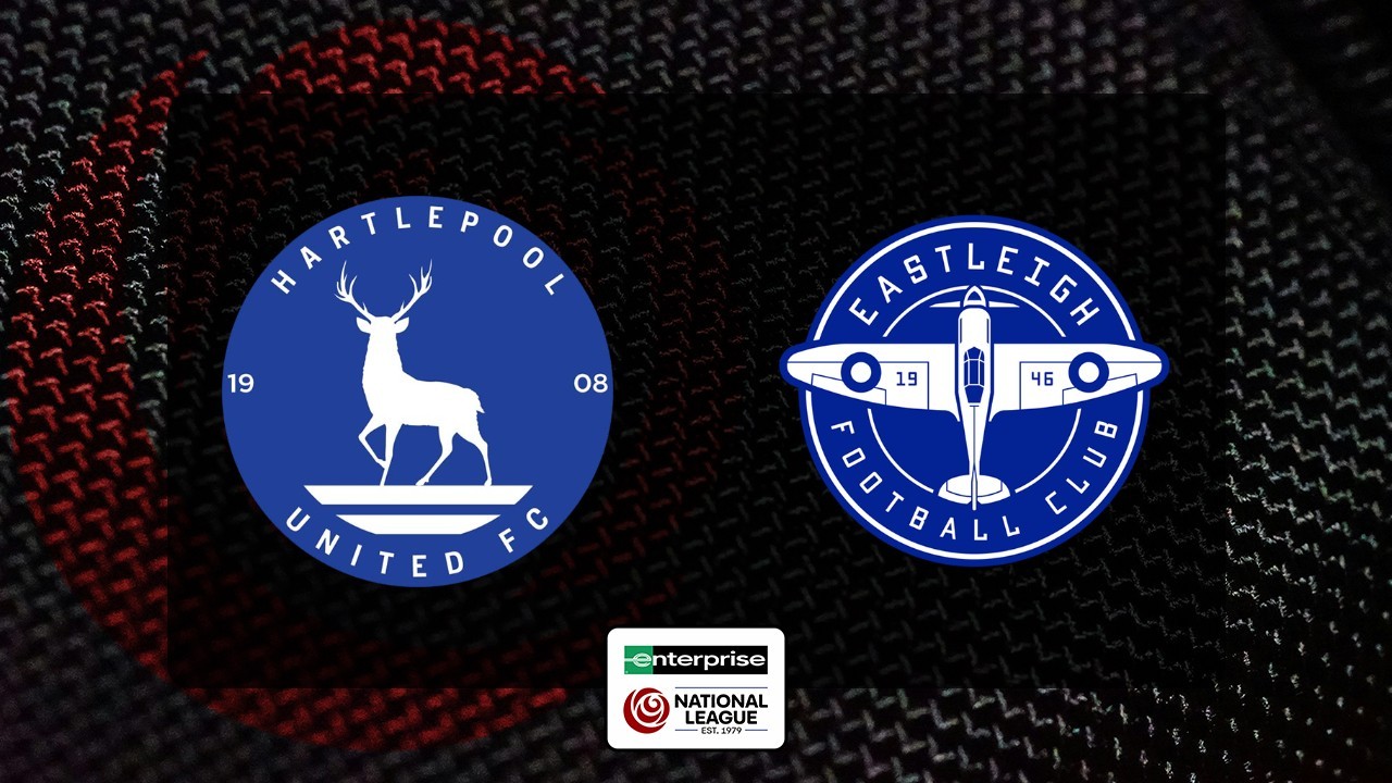 Hartlepool United vs Eastleigh poster