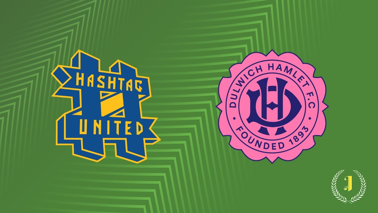 Hashtag United vs Dulwich Hamlet poster