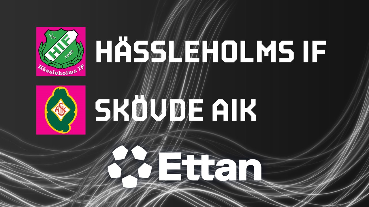Hässleholm vs Skövde AIK poster