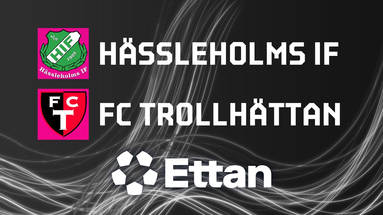Hässleholm vs Trollhättan poster