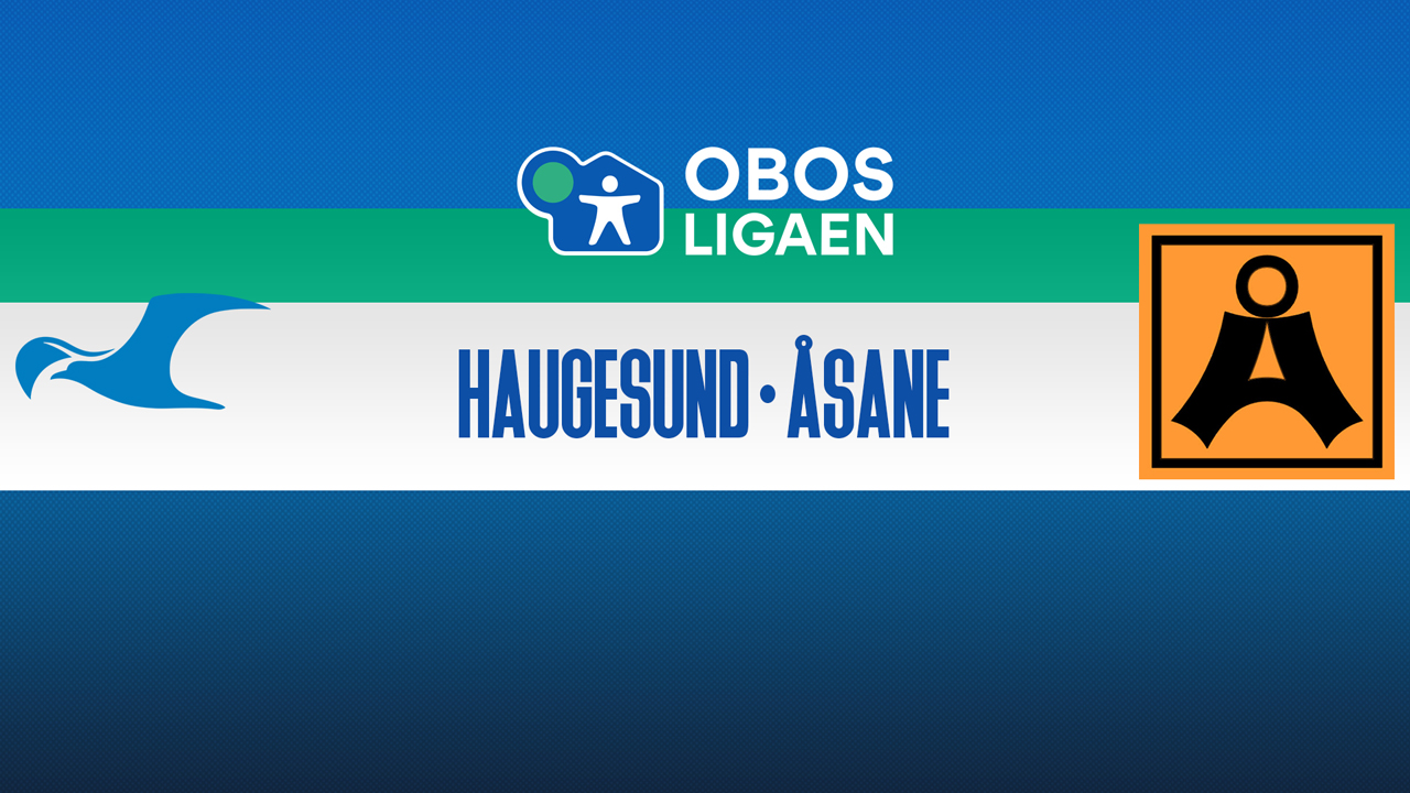 Haugesund vs Åsane poster