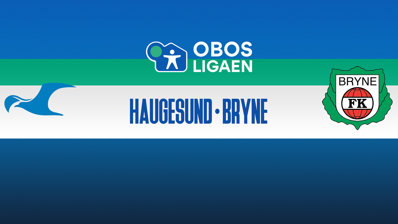 Haugesund vs Bryne poster