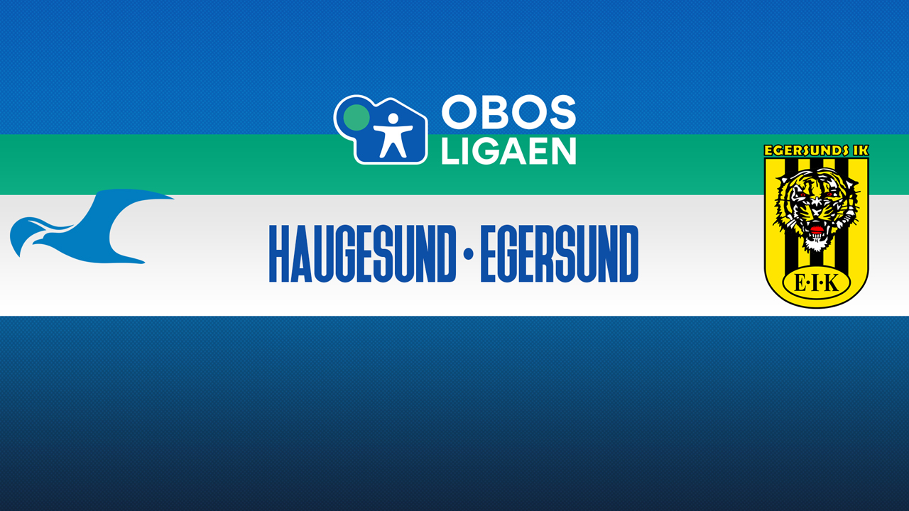 Haugesund vs Egersund poster