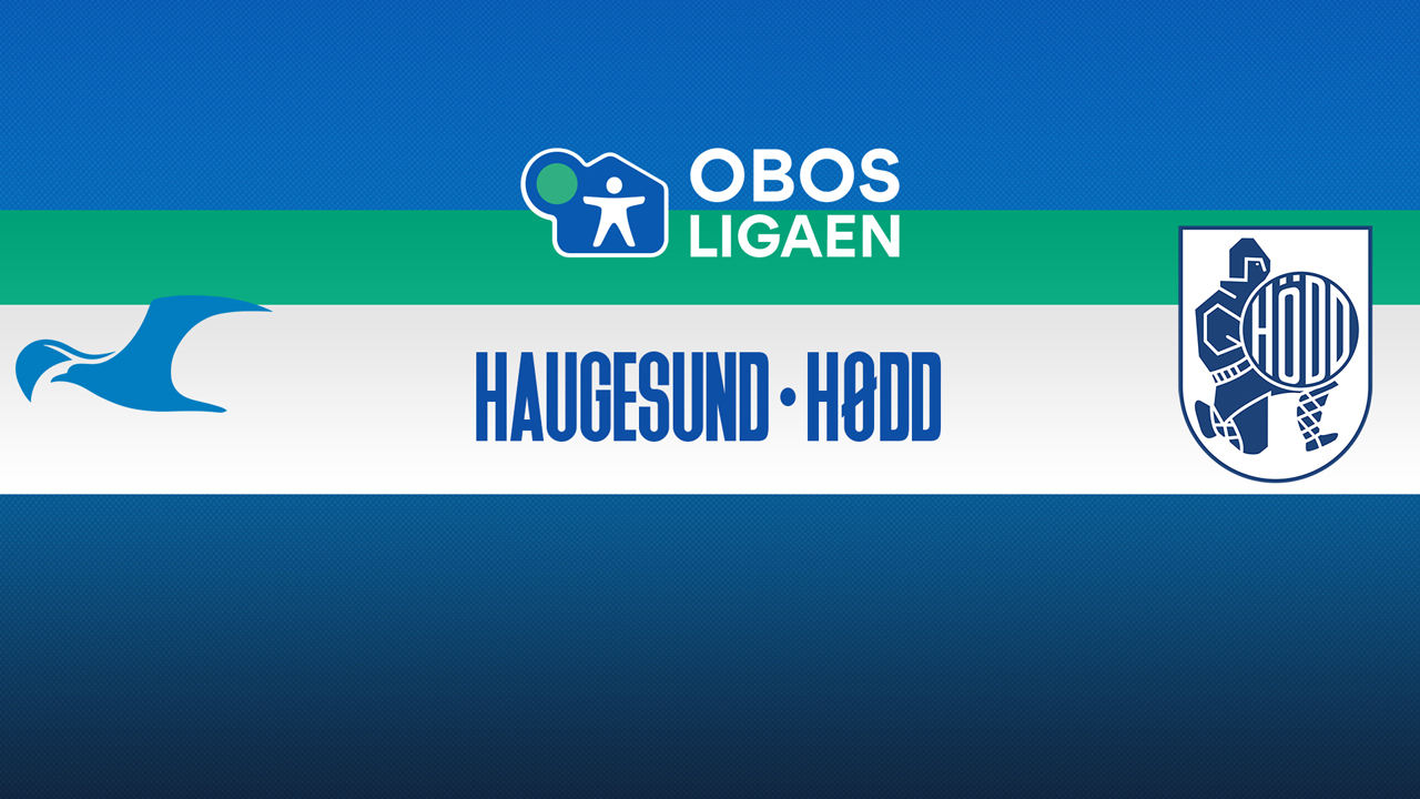 Haugesund vs Hødd poster