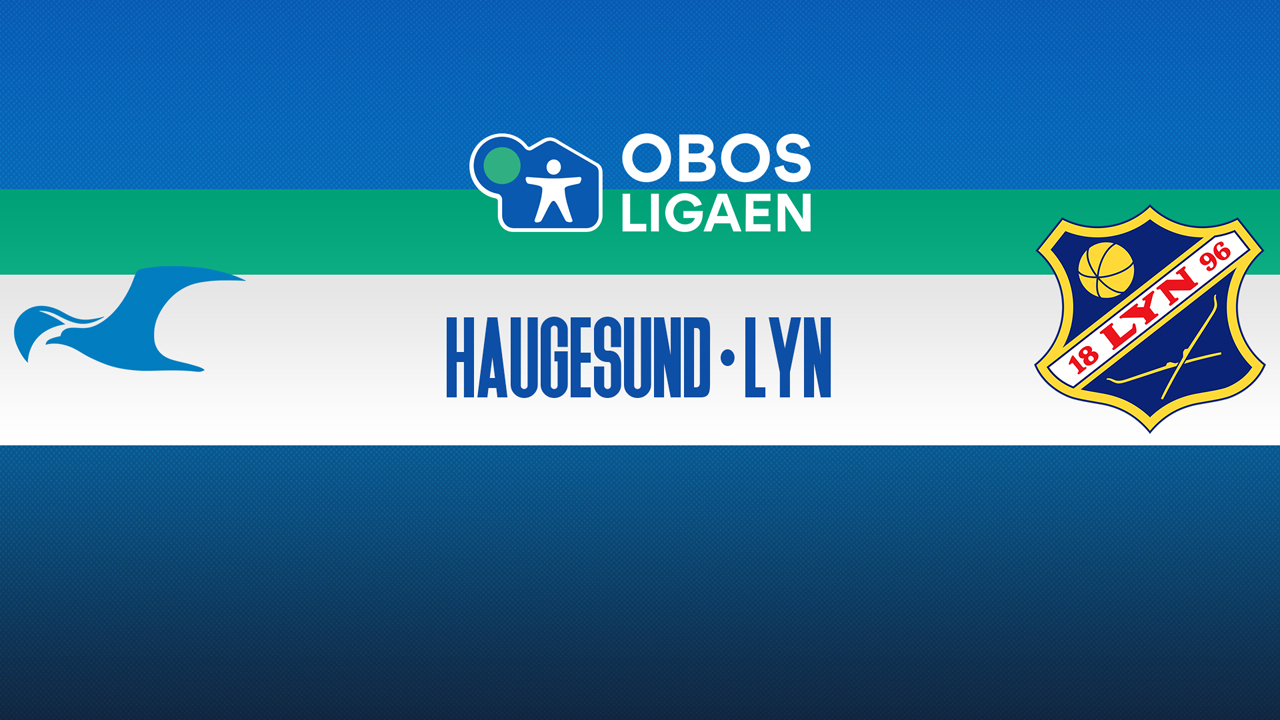 Haugesund vs Lyn poster