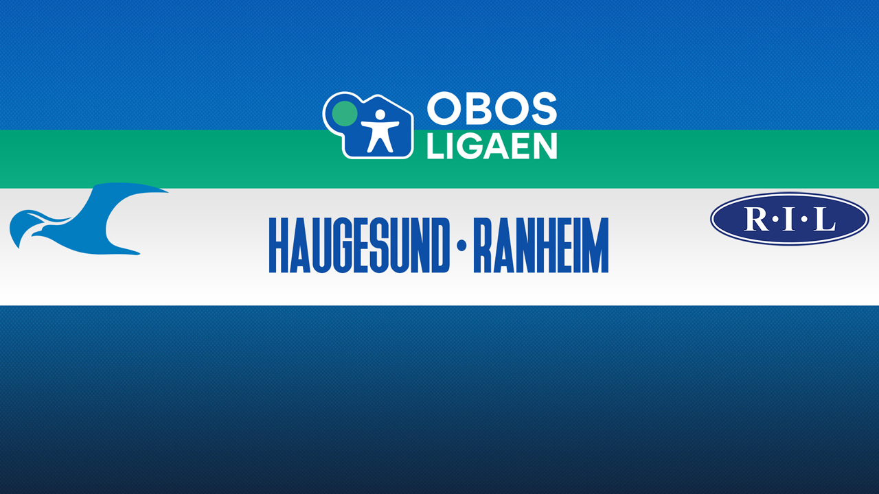 Haugesund vs Ranheim poster