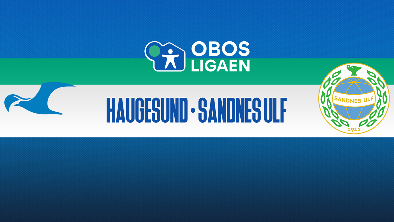 Haugesund vs Sandnes Ulf poster