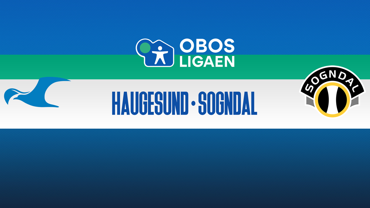Haugesund vs Sogndal poster