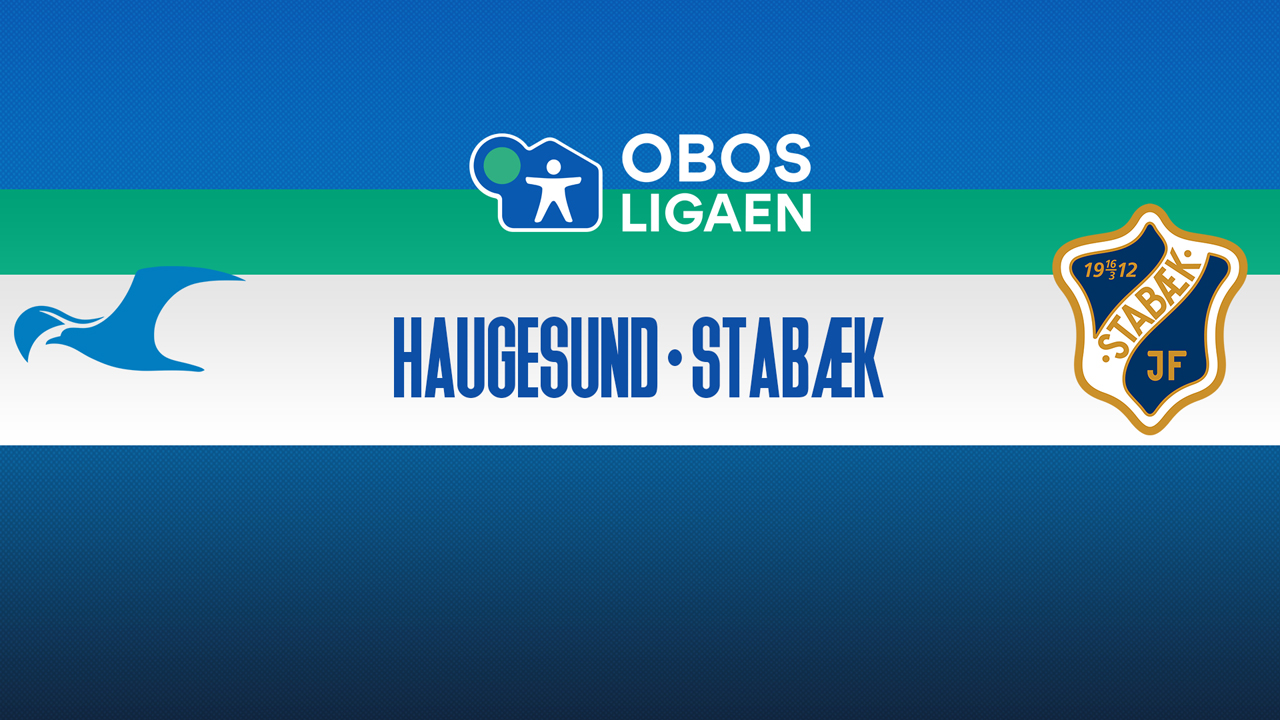 Haugesund vs Stabæk poster