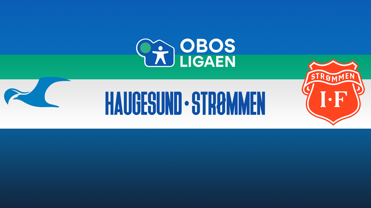 Haugesund vs Strømmen poster