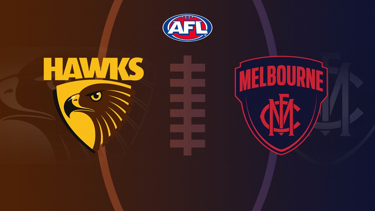 Hawthorn Football Club vs Melbourne Football Club poster