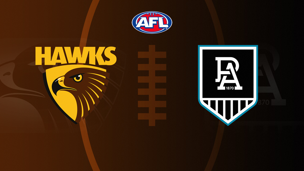 Hawthorn Football Club vs Port Adelaide Football Club poster