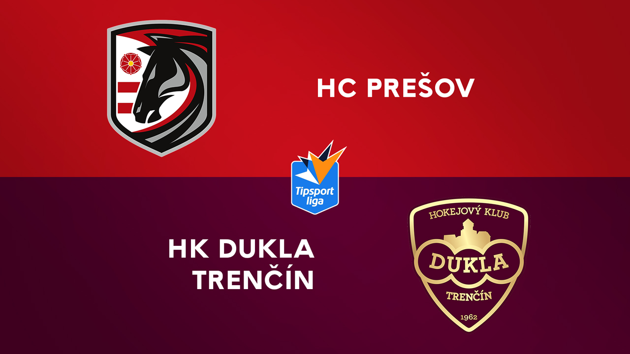 HC 21 Prešov vs Dukla Trencin poster