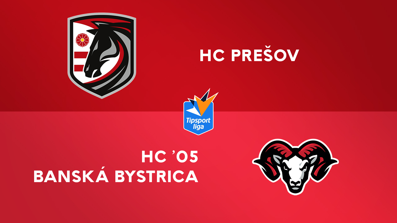 HC 21 Prešov vs HC05 Banská Bystrica poster