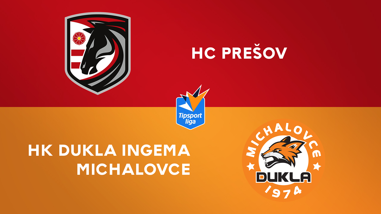 HC 21 Prešov vs Michalovce poster