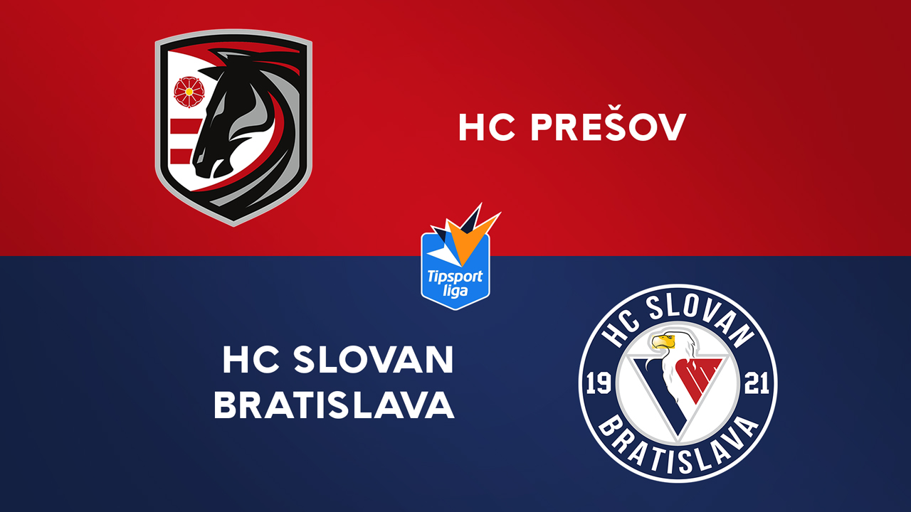HC 21 Prešov vs Slovan Bratislava poster