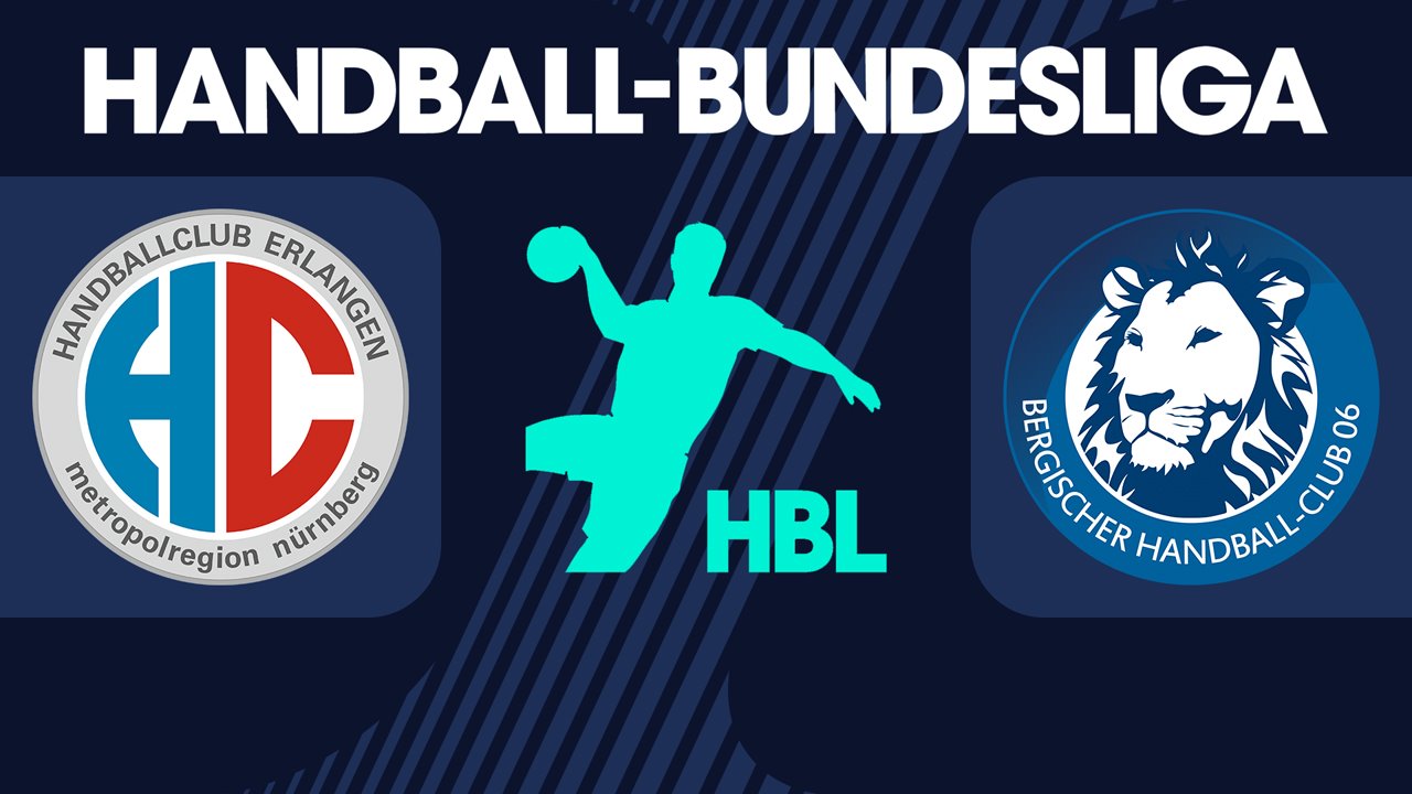 HC Erlangen vs Bergischer HC poster