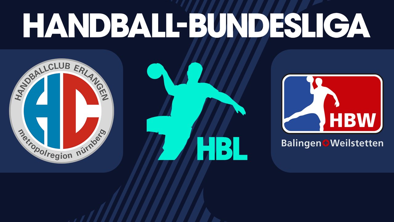 HC Erlangen vs HBW Balingen-Weilstetten poster