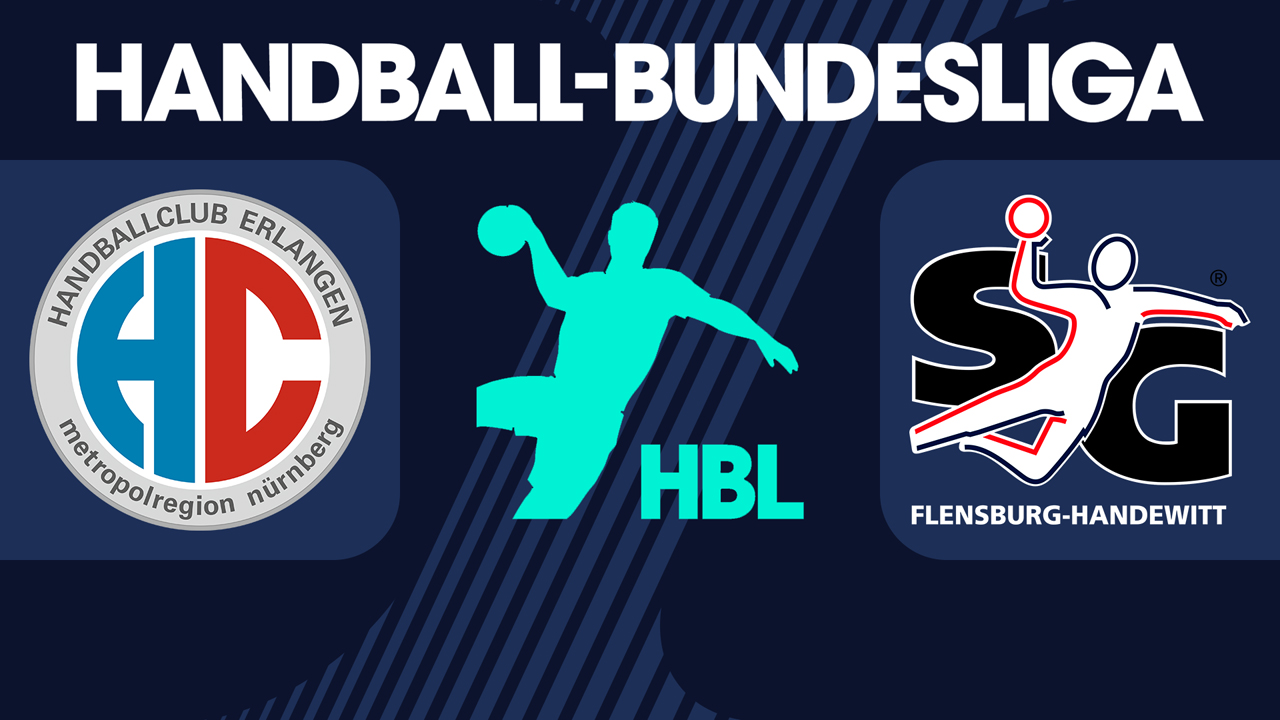 HC Erlangen vs SG Flensburg-Handewitt poster