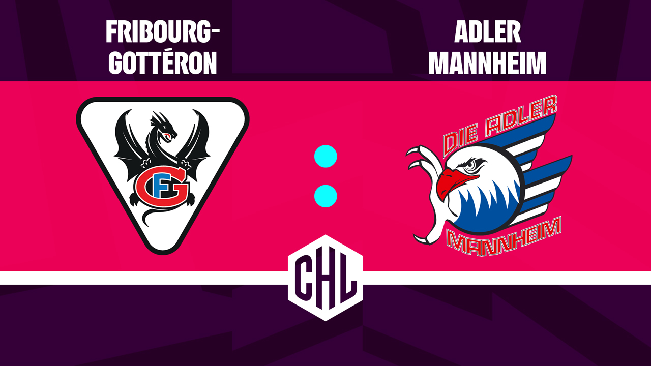 HC Fribourg-Gottéron vs Adler Mannheim poster