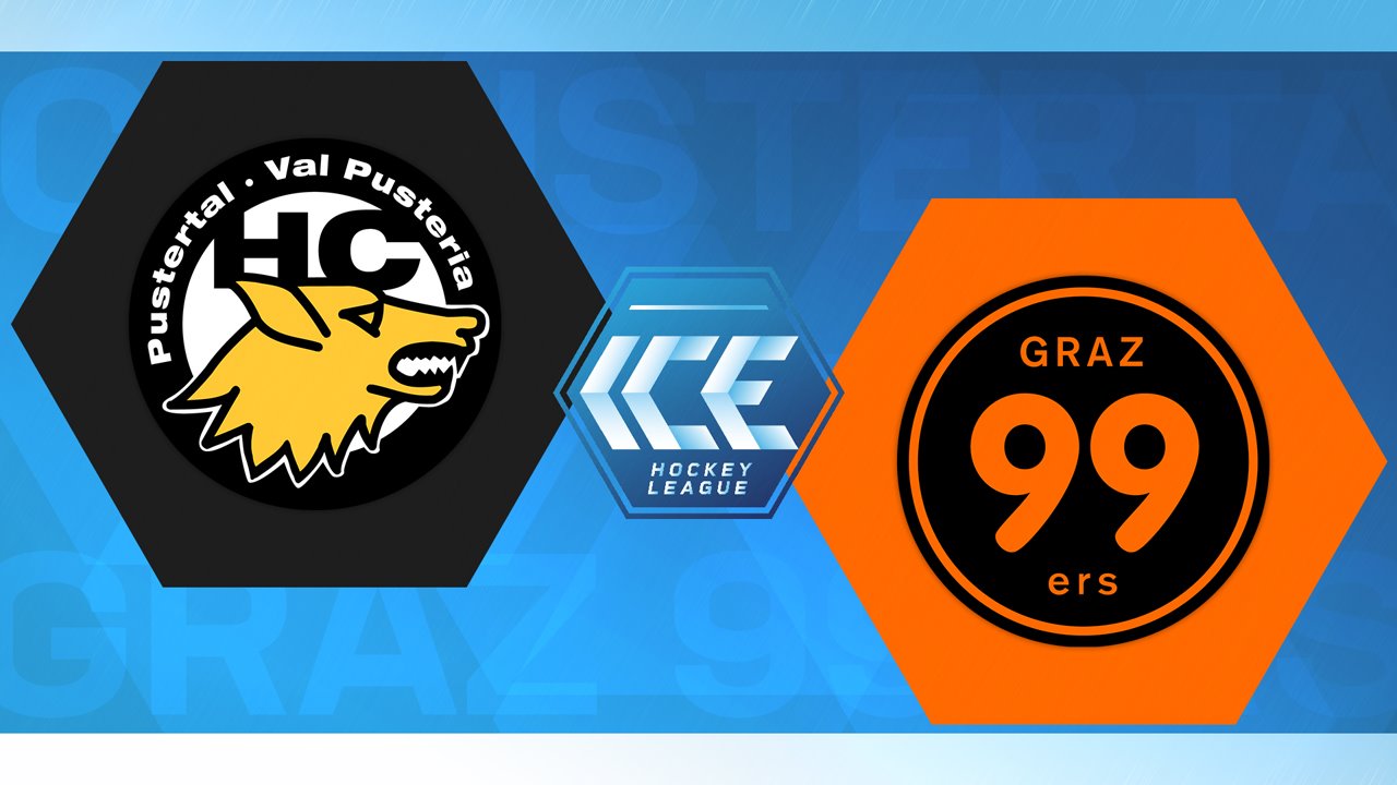 HC Pustertal Wölfe vs Graz99ers poster