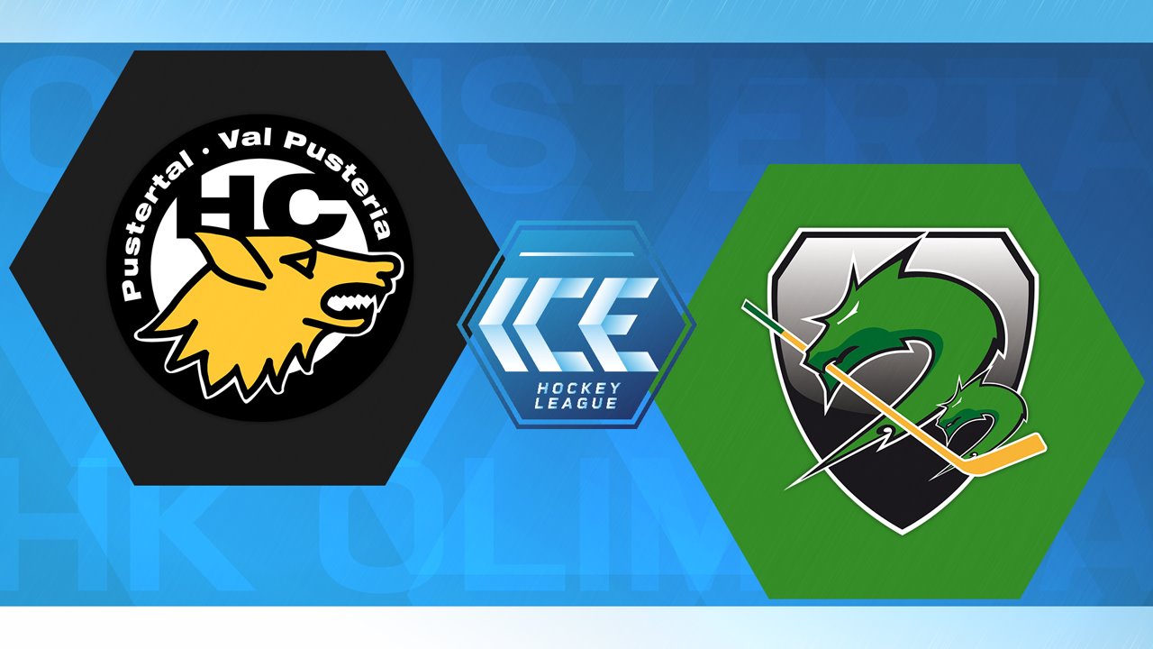 HC Pustertal Wölfe vs HK Olimpija poster