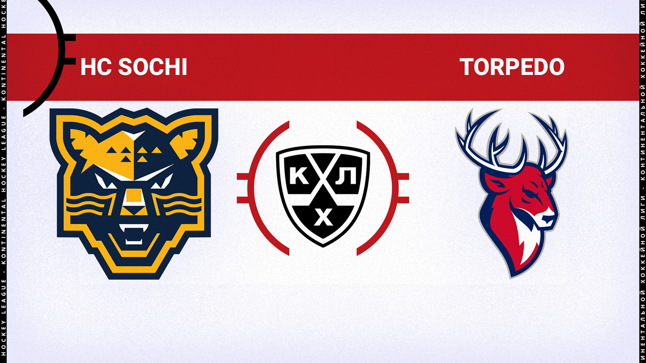 HC Sochi vs Torpedo Nizhny Novgorod poster