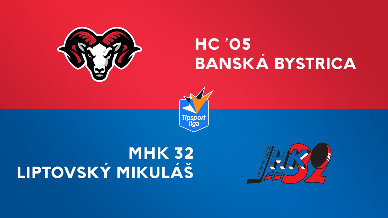 HC05 Banská Bystrica vs Liptovsky Mikulas poster