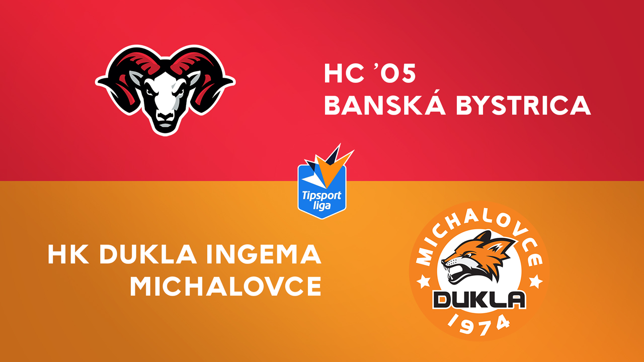 HC05 Banská Bystrica vs Michalovce poster