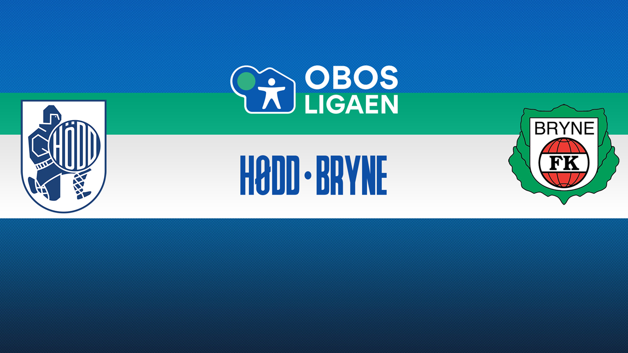 Hødd vs Bryne poster