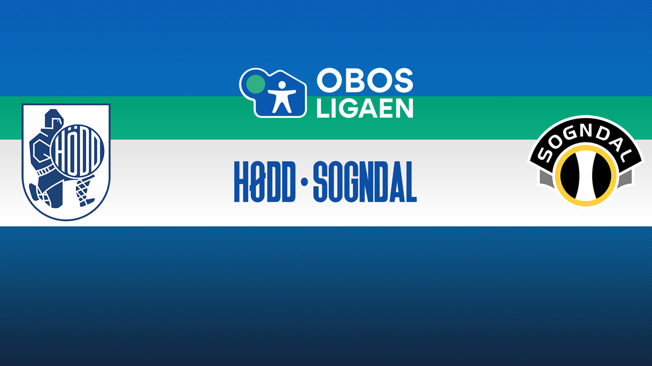 Hødd vs Sogndal poster