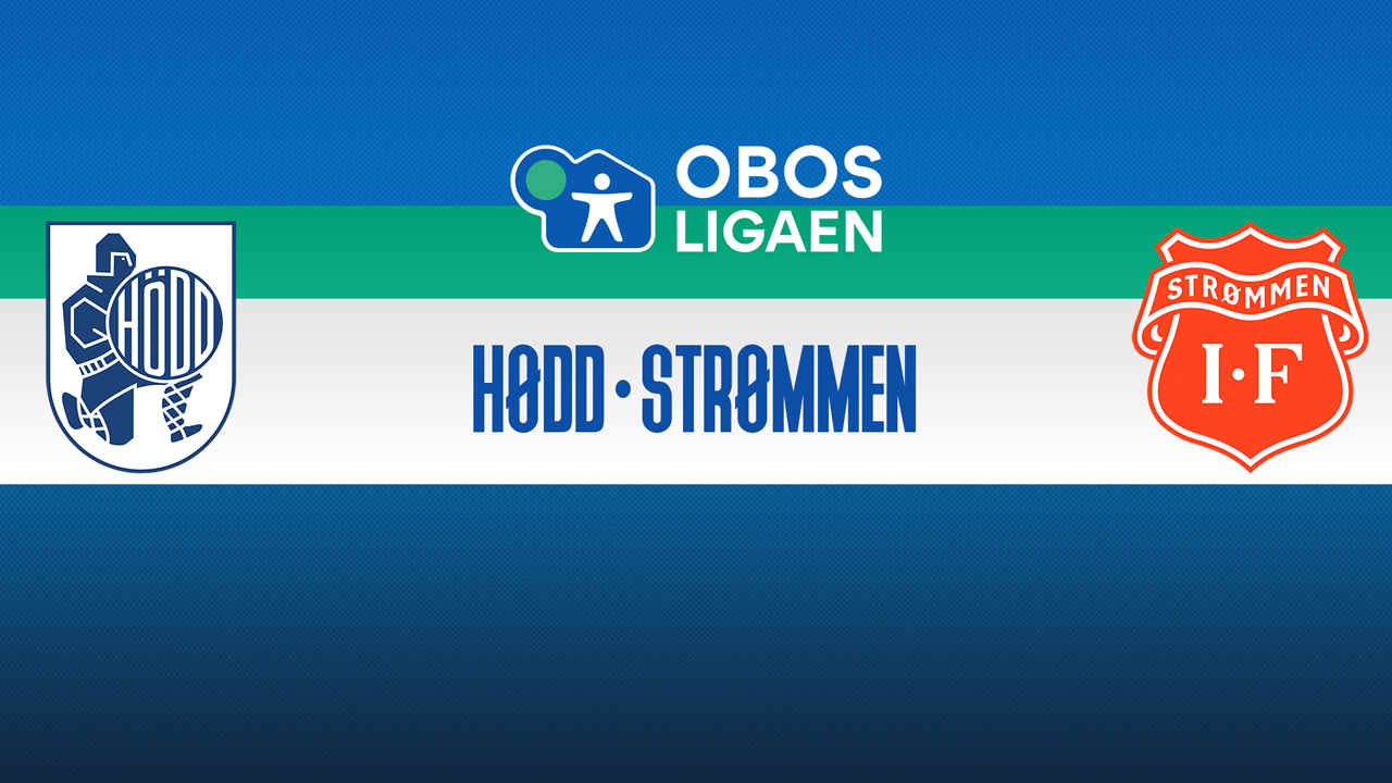 Hødd vs Strømmen poster