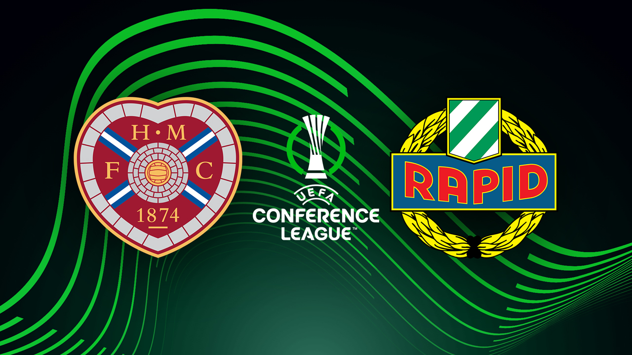 Heart of Midlothian vs Rapid Vienna poster