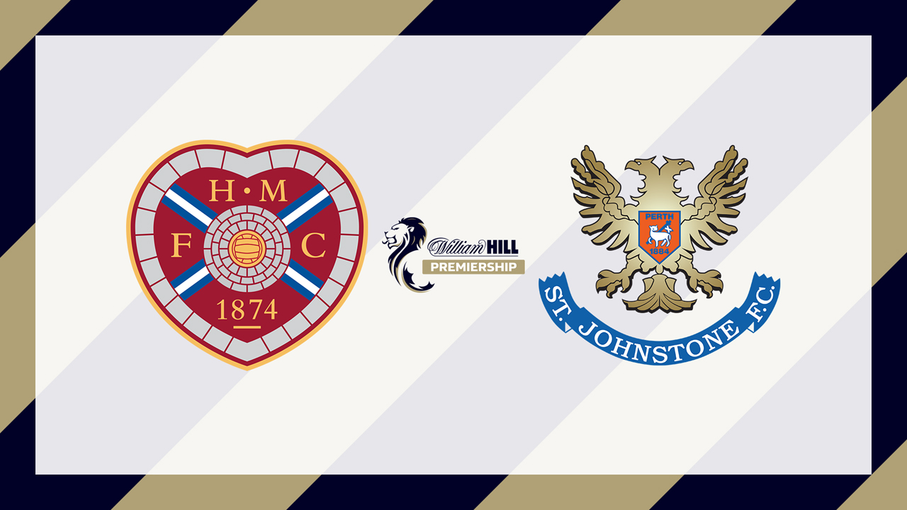 Heart of Midlothian vs St Johnstone poster