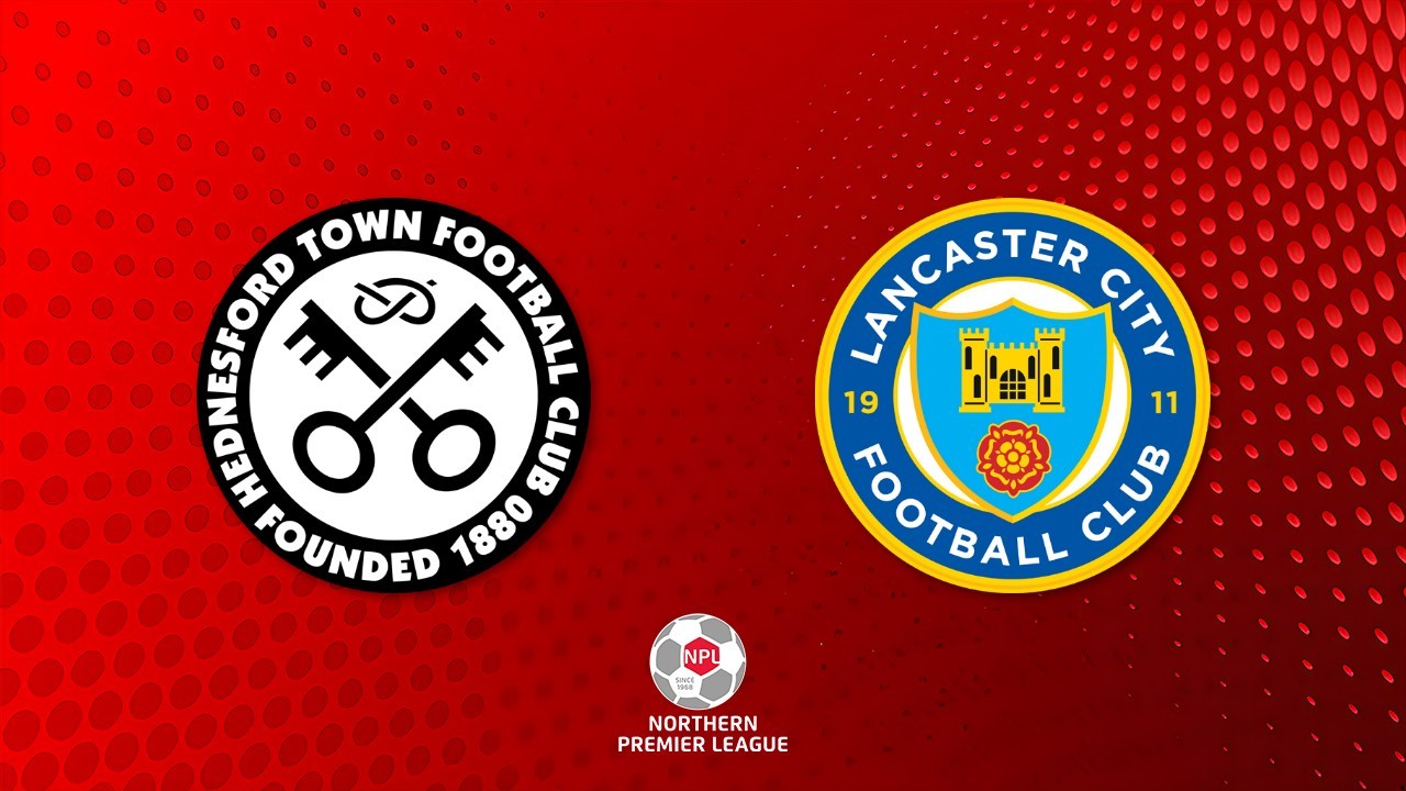 Hednesford Town vs Lancaster City poster