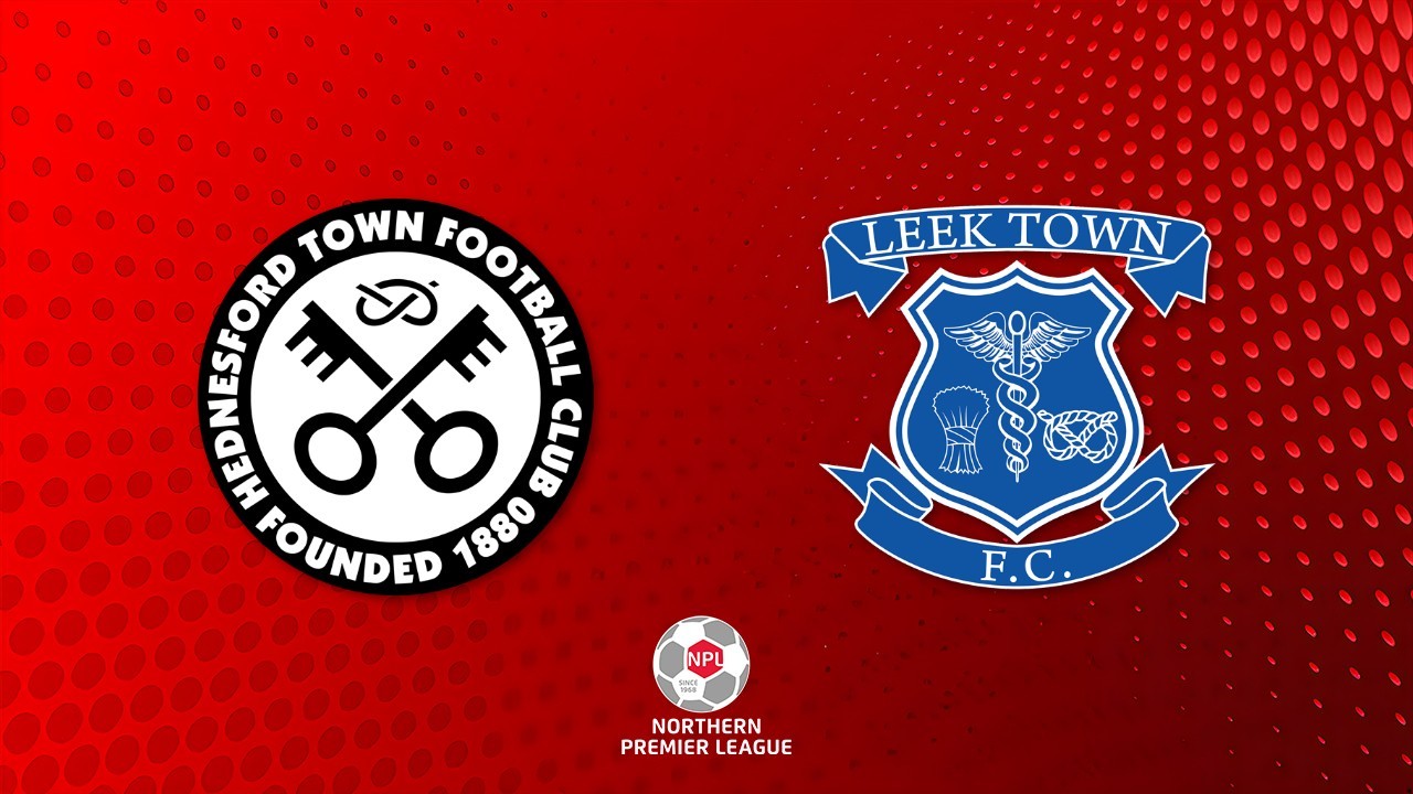 Hednesford Town vs Leek Town poster