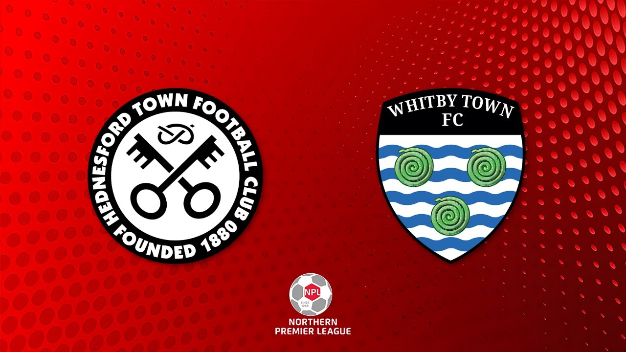 Hednesford Town vs Whitby Town poster