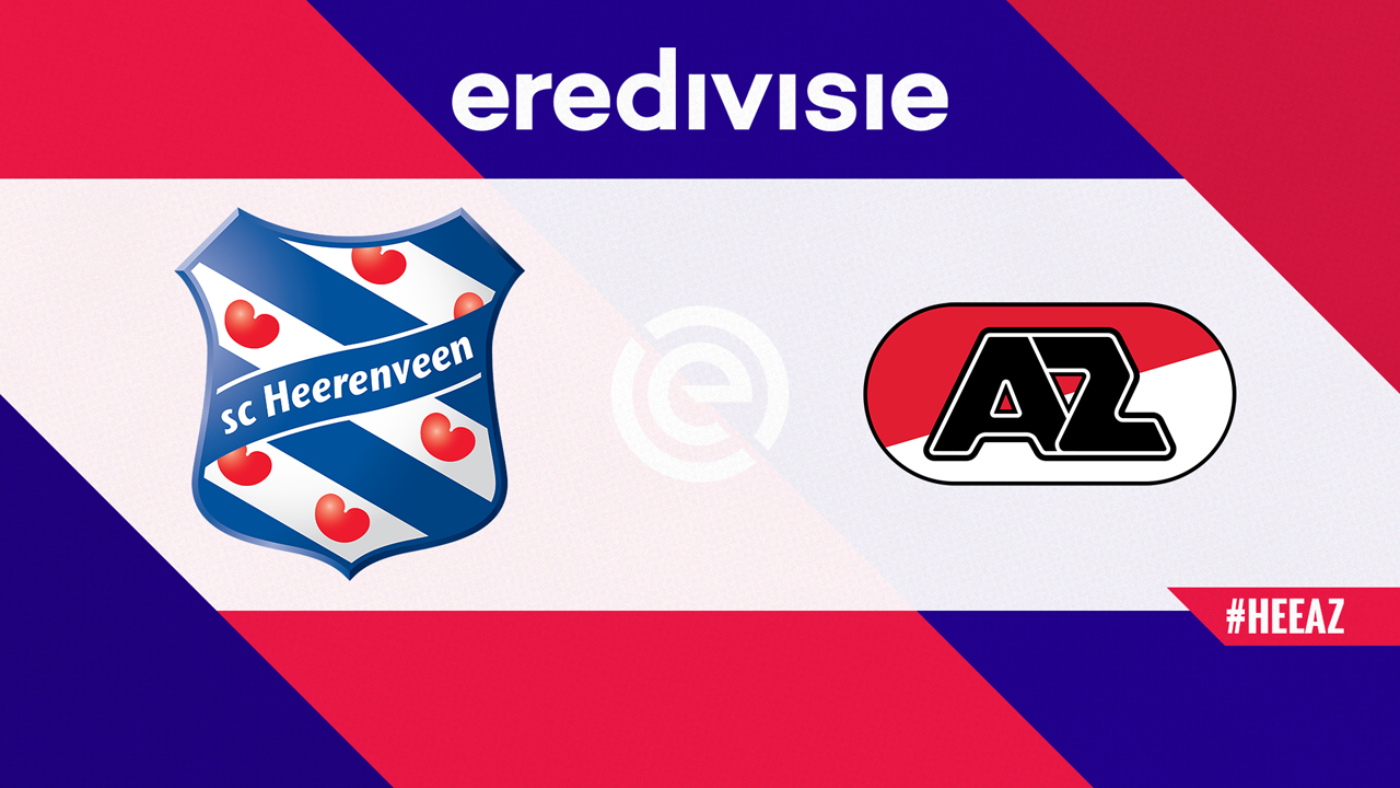 Heerenveen vs AZ Alkmaar poster