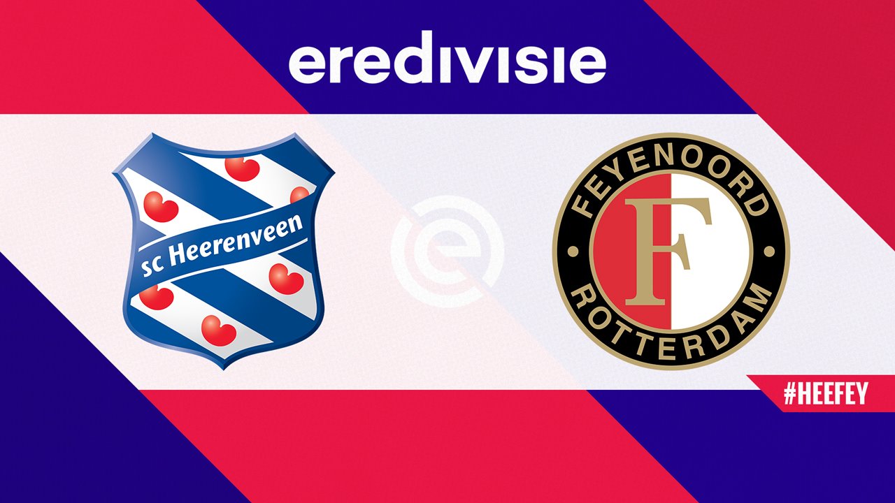 Heerenveen vs Feyenoord poster