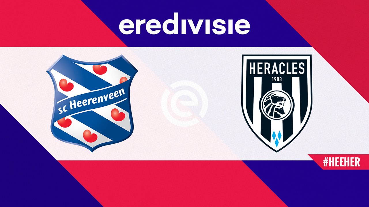 Heerenveen vs Heracles Almelo poster