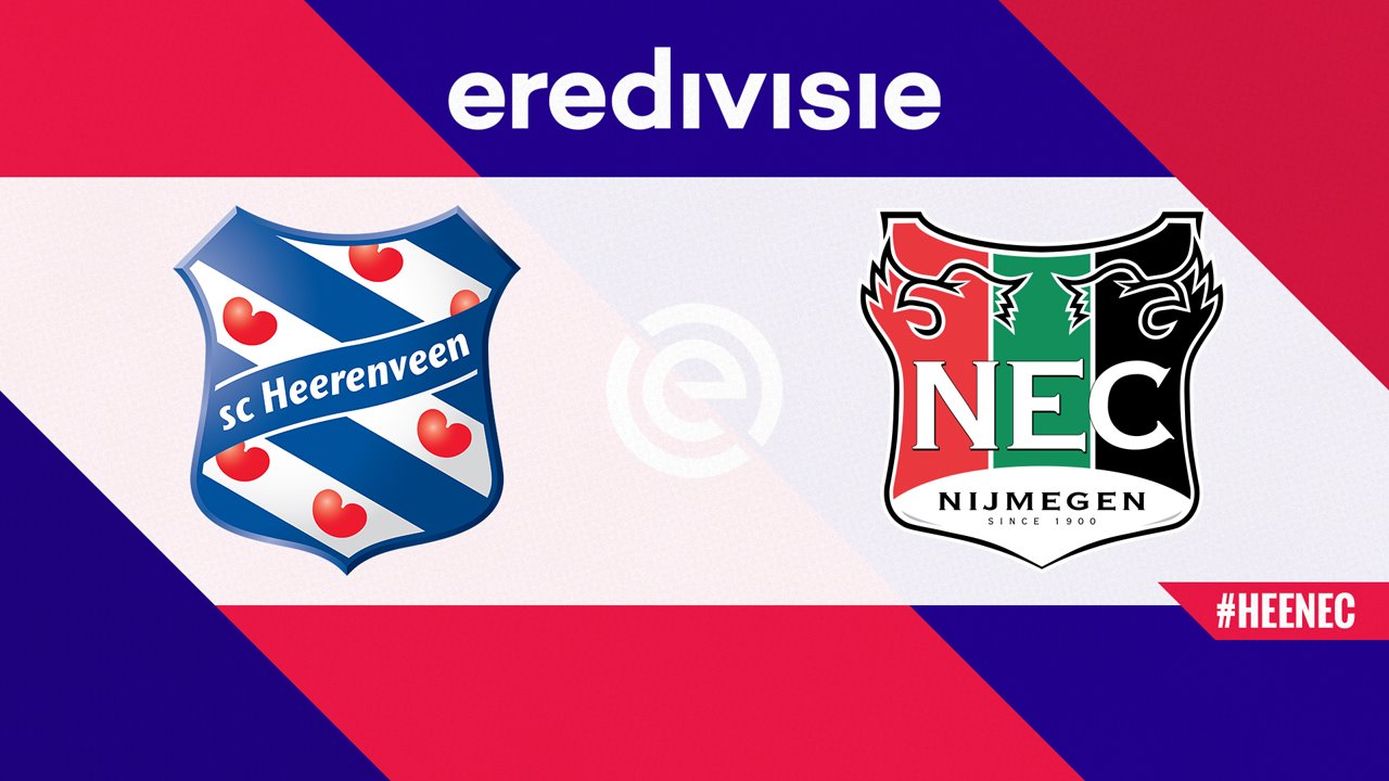 Heerenveen vs NEC Nijmegen poster