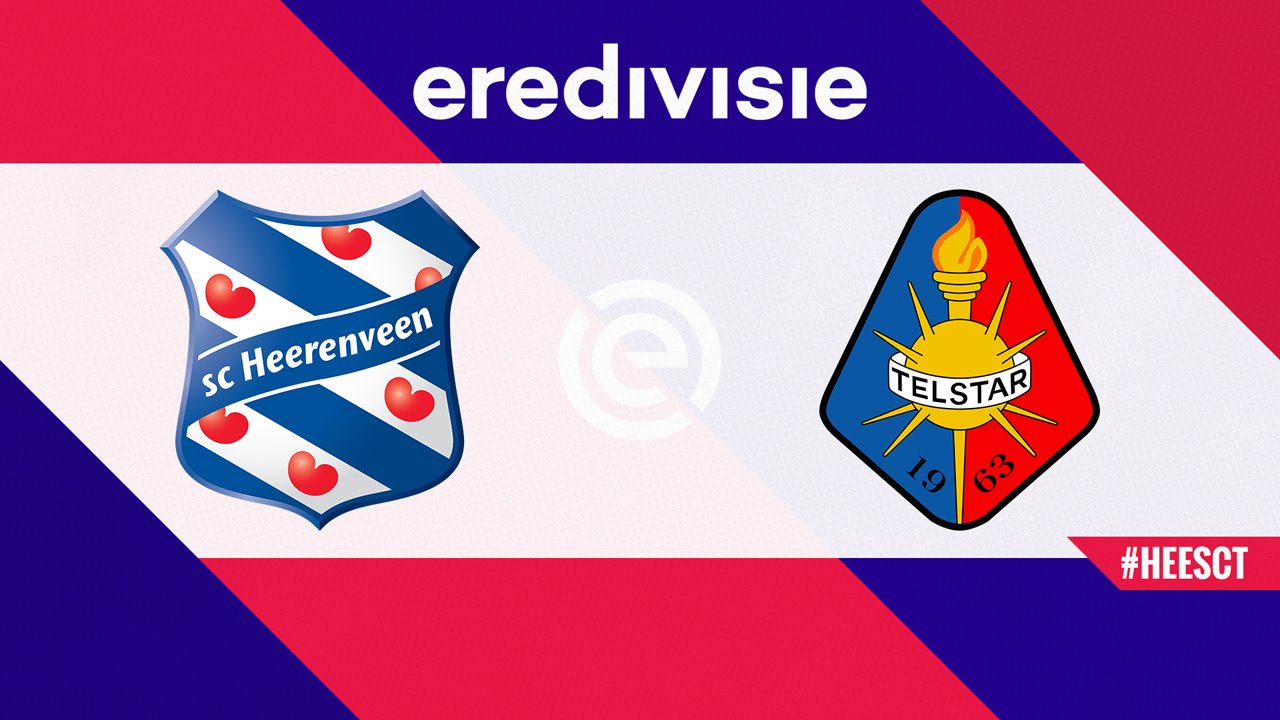 Heerenveen vs Telstar poster