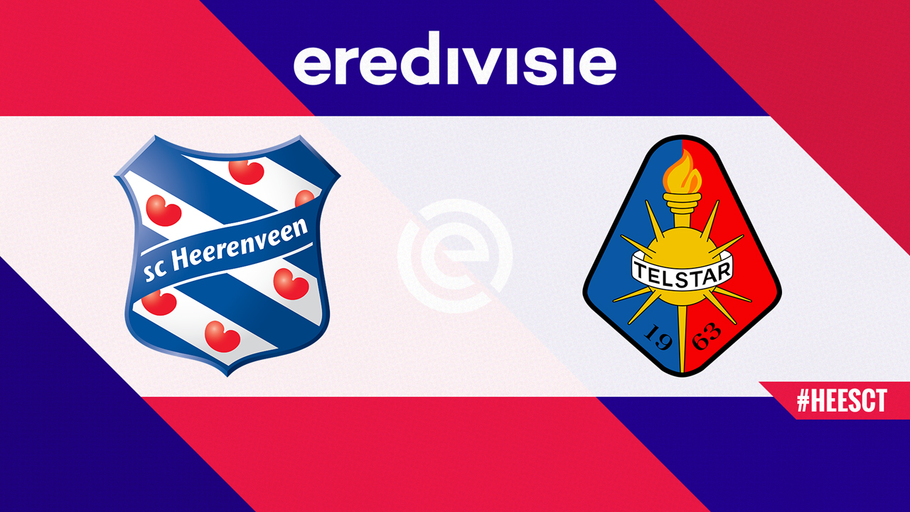 Heerenveen vs Telstar poster