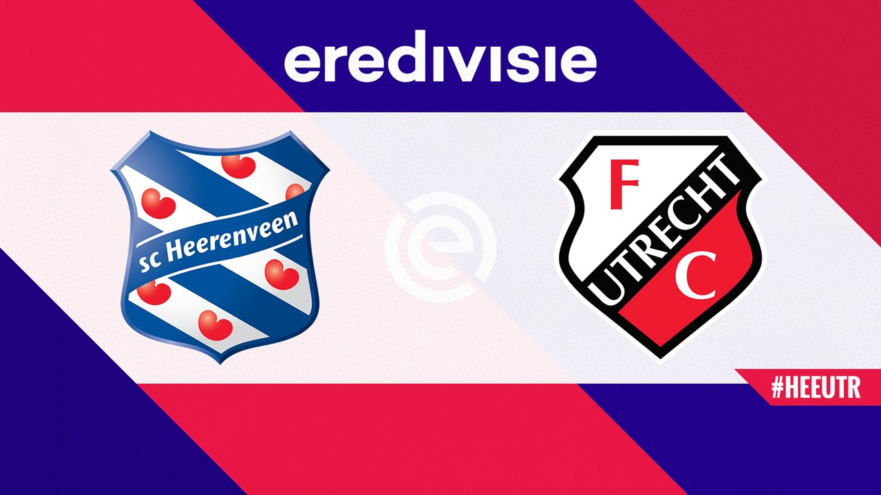 Heerenveen vs Utrecht poster