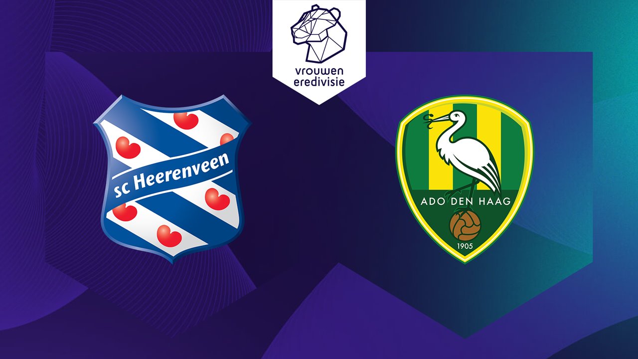 Heerenveen Women vs ADO Den Haag Women poster