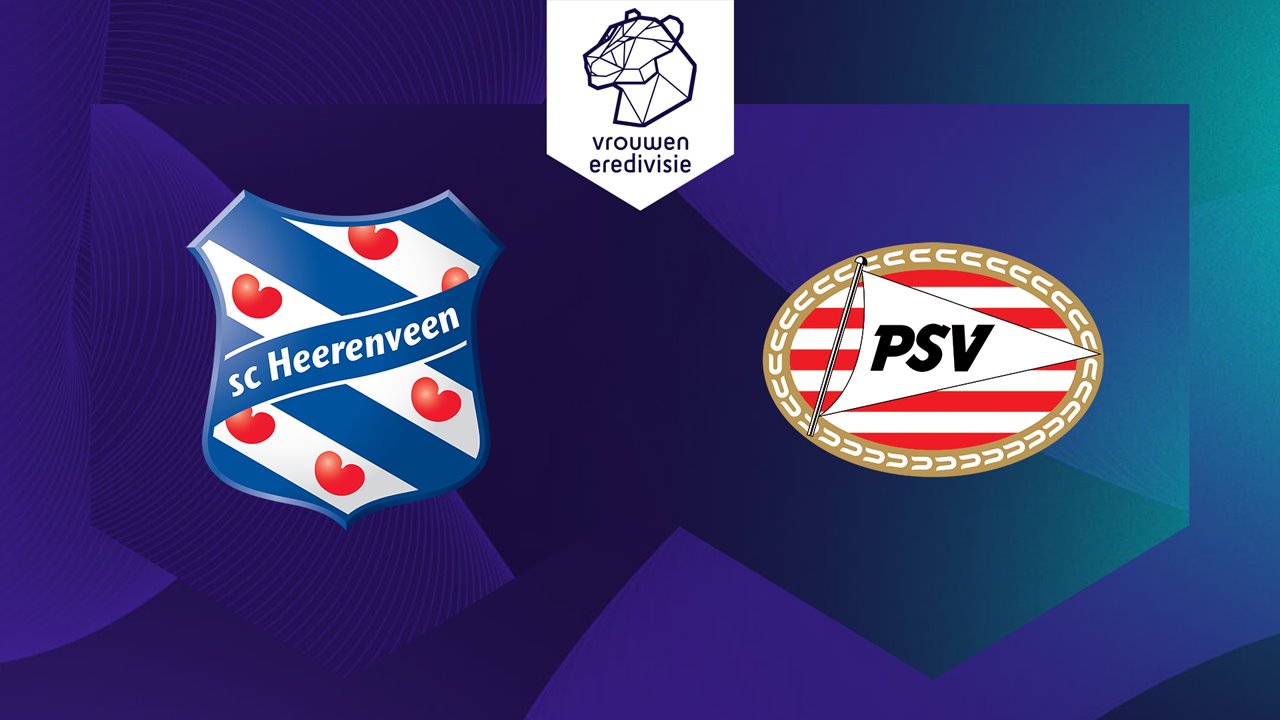Heerenveen Women vs PSV Eindhoven Women poster