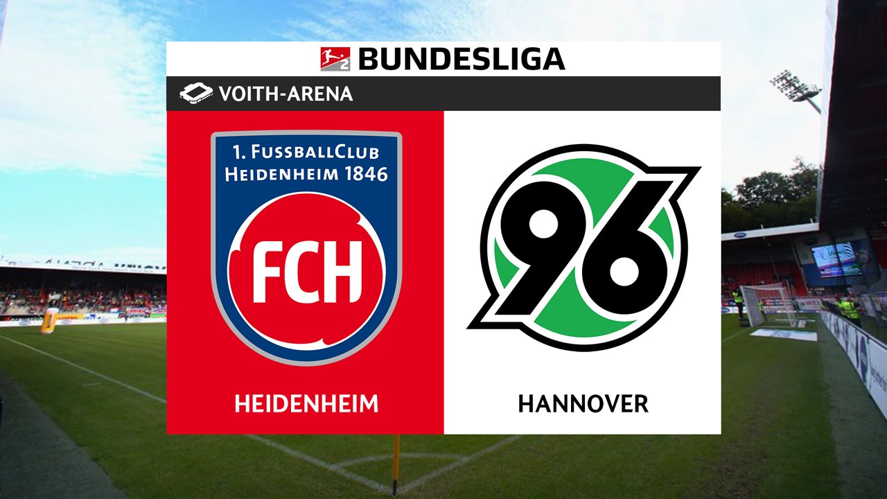 Heidenheim vs Hannover 96 poster
