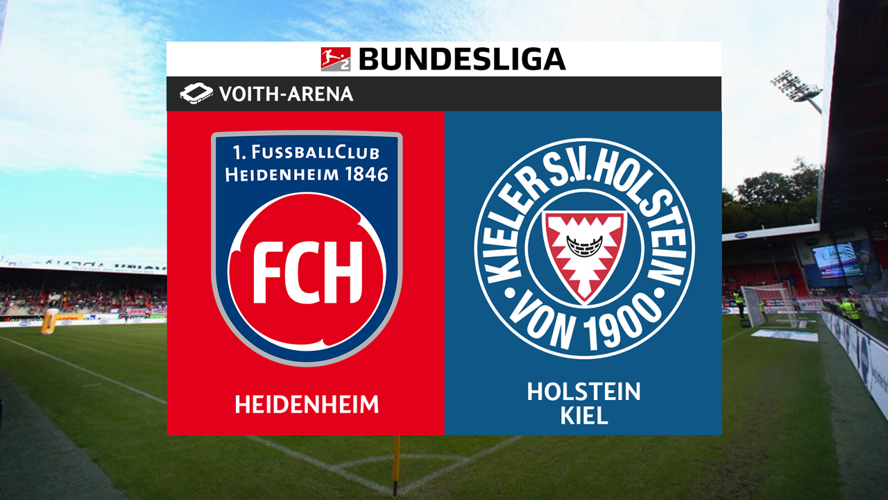 Heidenheim vs Holstein Kiel poster