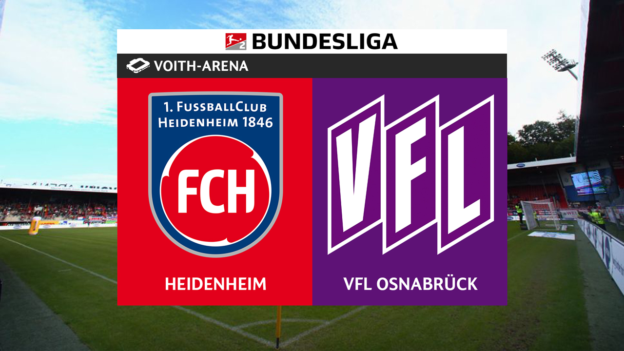 Heidenheim vs Osnabrück poster
