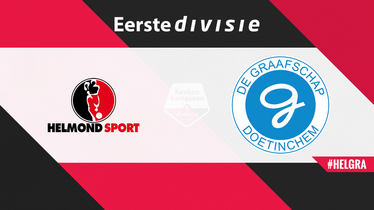 Helmond Sport vs De Graafschap poster